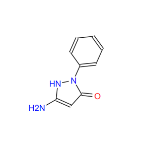 3 -氨基- 1 -苯基-1H -吡唑- 5-醇,3-amino-1-phenyl-4,5-dihydropyrazolin-5-one