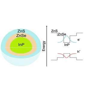 水溶性磷化铟/硫化锌量子点,InP/ZnS QDS