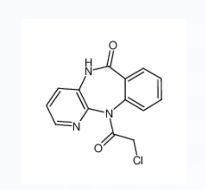 5,11-二氢-11-氯乙酰基-6H-吡啶并[2.3-b][1,4]苯并二氮卓-6-酮,5,11-Dihydro-11-chloroacetyl-6H-pyrido[2,3-b][1,4]benzodiazepine-6-one