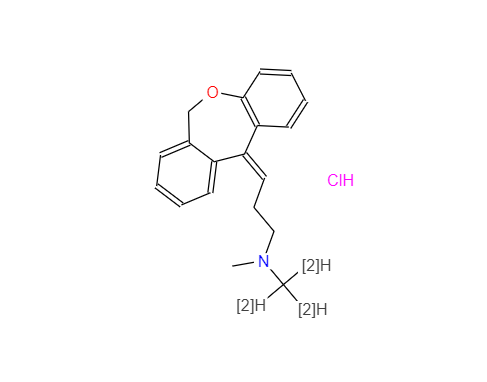 多塞平-[d3]盐酸盐,Doxepin-d3 HCl (N-methyl-d3) (cis/trans mixture)