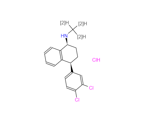 (±)-舍曲林-[d3]盐酸盐,(±)-cis-Sertraline-d3 HCl (N-methyl-d3)
