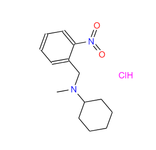 N-(2-硝基苄)–N-甲基环己胺.盐酸盐,N-cyclohexyl-N-methyl-2-nitrobenzylamine monohydrochloride