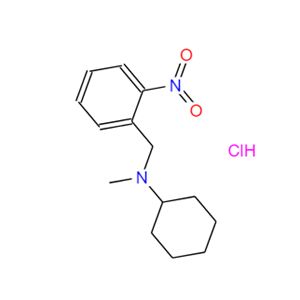 N-(2-硝基苄)–N-甲基环己胺.盐酸盐,N-cyclohexyl-N-methyl-2-nitrobenzylamine monohydrochloride