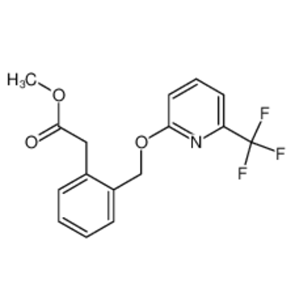 2-(6-三氟甲基吡啶-2-基氧甲基)苯乙酸甲酯