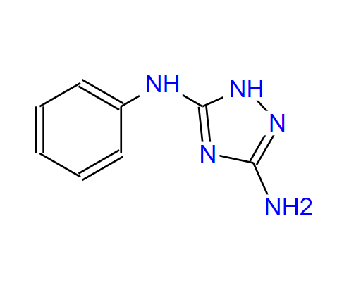 N5-苯基-1H-1,2,4-噻唑-3,5-二胺,N-phenyl-1H-1,2,4-triazole-3,5-diamine