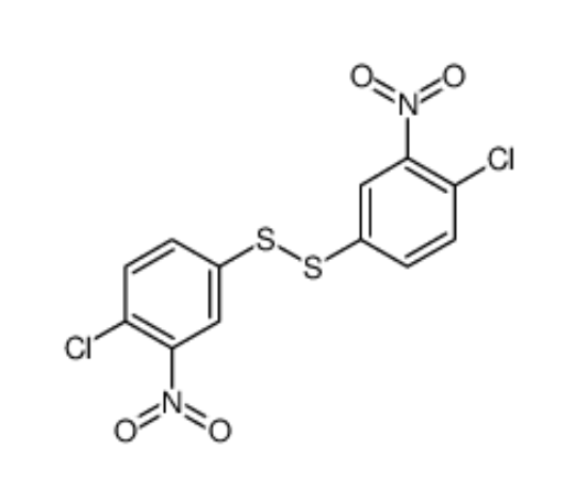 1-chloro-4-[(4-chloro-3-nitrophenyl)disulfanyl]-2-nitrobenzene,1-chloro-4-[(4-chloro-3-nitrophenyl)disulfanyl]-2-nitrobenzene