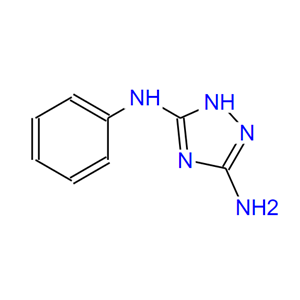 N5-苯基-1H-1,2,4-噻唑-3,5-二胺,N-phenyl-1H-1,2,4-triazole-3,5-diamine