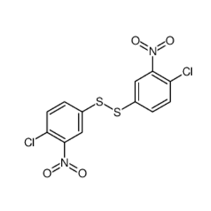 1-chloro-4-[(4-chloro-3-nitrophenyl)disulfanyl]-2-nitrobenzene,1-chloro-4-[(4-chloro-3-nitrophenyl)disulfanyl]-2-nitrobenzene