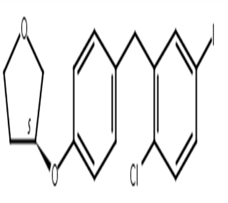 (3S)-3-[4-[(2-氯-5-碘苯基)甲基]苯氧基]四氢呋喃,(3S)-3-[4-[(2-Chloro-5-iodophenyl)methyl]phenoxy]oxolane