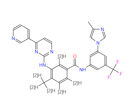 尼洛替尼-[d6],Nilotinib-[d6]