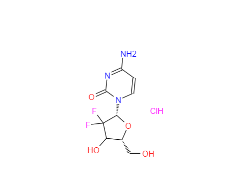 吉西他濱 -[13C,15N2] 鹽酸鹽,Gemcitabine-[13C,15N2] hydrochloride