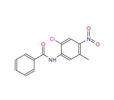 N-(2-氯-5-甲基-4-硝基苯基)苯甲酰胺,2'-CHLORO-5'-METHYL-4'-NITROBENZANILIDE&
