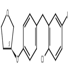 (3S)-3-[4-[(2-氯-5-碘苯基)甲基]苯氧基]四氢呋喃,(3S)-3-[4-[(2-Chloro-5-iodophenyl)methyl]phenoxy]oxolane