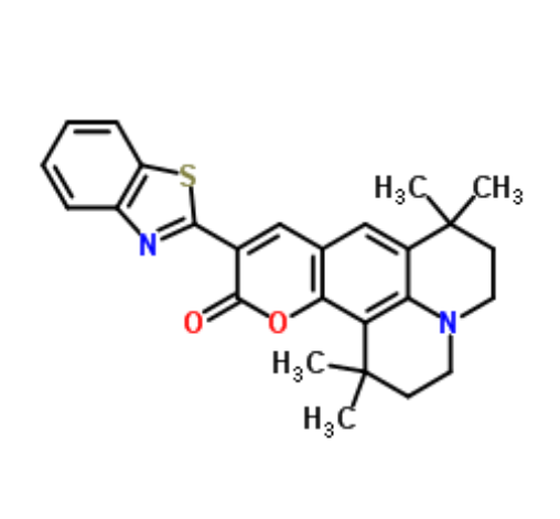 10-(2-苯并噻唑基)-2,3,6,7-四氢-1,1,7,7-四甲基-1H,5H,11H-[1]苯并吡喃[6,7,8-ij]喹啉嗪-11-酮,10-(2-Benzothiazolyl)-2,3,6,7-tetrahydro-1,1,7,7-tetramethyl-1H,5H,11H-(1)benzopyropyrano(6,7-8-I,j)quinolizin-11-one