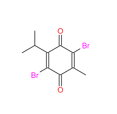 2,5-二溴-6-异丙基-3-甲基-1,4-苯醌,2,5-Dibromo-3-isopropyl-6-methylbenzoquinone