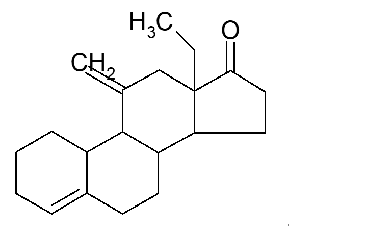 去氧孕烯氧化物,13-ethyl-11-methylene-gon-4-en-17-one