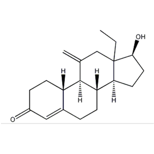 18-甲基-11-亚甲基-4-烯-3-酮-17-醇,18-methyl-11-methylene-Estra-4-ene-3-one-17-ol