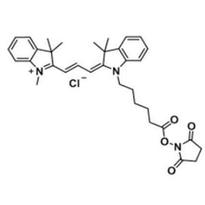 Cyanine3 NHS ester，1393363-07-9，花菁染料Cy3琥珀酰亚胺酯