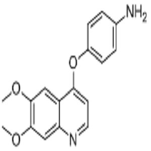 6,7-二甲氧基-4-(4-氨基苯氧基)喹啉,4-((6,7-dimethoxyquinolin-4-yl)oxy)aniline