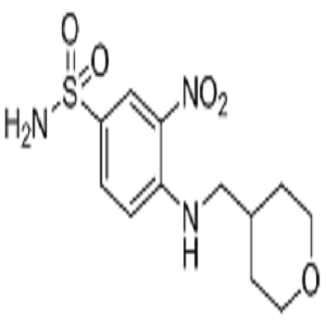 3-硝基-4-[[(四氢吡喃-4-基)甲基]氨基]苯磺酰胺,3-nitro-4-(((tetrahydro-2H-pyran-4-yl)methyl)amino)benzenesulfonamide