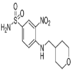 3-硝基-4-[[(四氫吡喃-4-基)甲基]氨基]苯磺酰胺,3-nitro-4-(((tetrahydro-2H-pyran-4-yl)methyl)amino)benzenesulfonamide