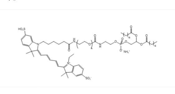 二硬脂酰磷脂酰乙酰胺-聚乙二醇-CY5,DSPE-PEG-Cy5,MW:2000
