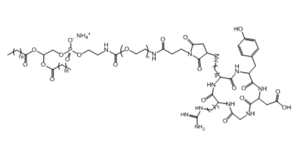 磷脂-聚乙二醇-靶向肽,DSPE-PEG2000-cRGD