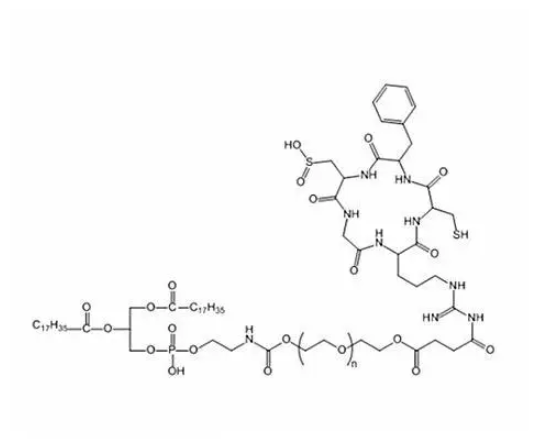 磷脂-聚乙二醇-靶向穿膜肽,DSPE-PEG-cRGD