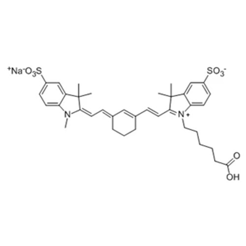 磺酸基-花青素Cyanine7羧基,Sulfo-Cyanine7 carboxylic acid;Sulfo-Cy7 COOH