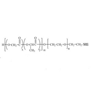 聚乳酸-羟基乙酸共聚物,PLGA10000-PEG-NHS