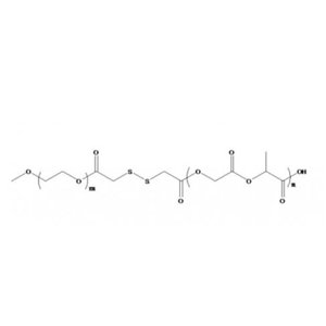 甲氧基聚乙二醇-SS-聚(D，L-丙交酯-co-乙交酯)共聚物