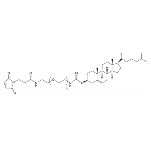胆固醇-聚乙二醇-马来酰亚胺,Cholesterol-PEG-MAL
