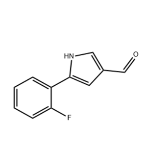 5-(2-氟苯基)-1H-吡咯-3-甲醛