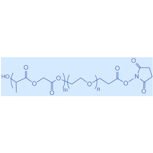 聚乳酸-羟基乙酸共聚物-聚乙二醇-琥珀酰亚胺酯