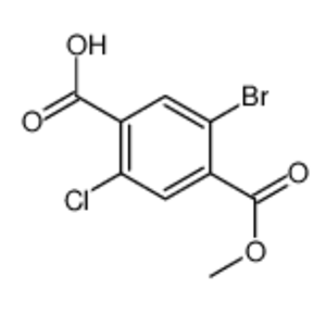 5-溴-2-氯-4-(甲氧基羰基)苯甲酸