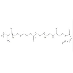 聚乳酸-SS-聚乙二醇-马来酰亚胺,PLA2000-SS-PEG2000-MAL