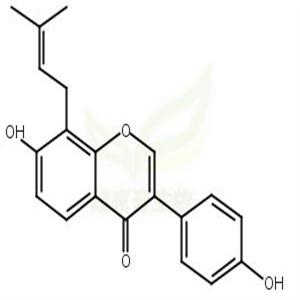 8-异戊烯基大豆苷元,8-Prenyldaidzein