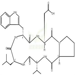 环(D-ALPHA-天冬氨酰-L-脯氨酰-D-缬氨酰-L-亮氨酰-D-色氨酰),Cyclo(D-α-aspartyl-L-prolyl-D-valyl-L-leucyl-D-tryptophyl