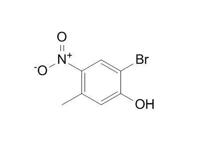 2-Bromo-5-methyl-4-nitrophenol,2-Bromo-5-methyl-4-nitrophenol