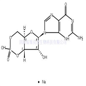 鸟苷-3′，5′-环磷酸钠盐,Cyclic 3′,5′-guanosine monophosphate monosodium salt