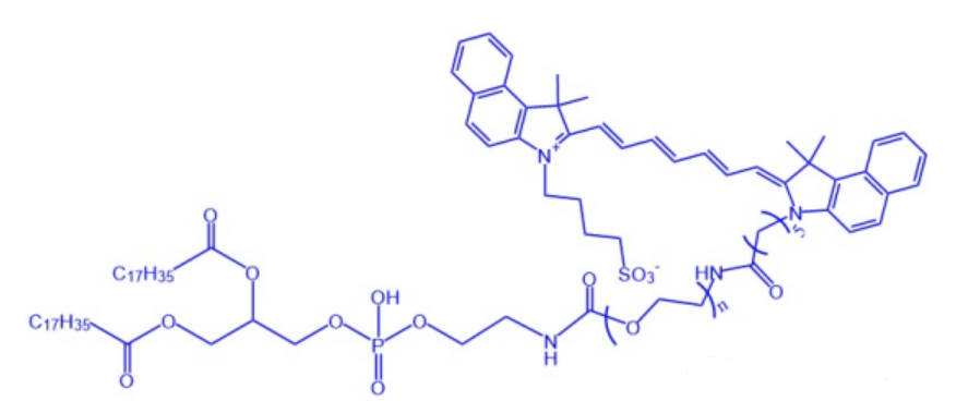 二硬脂?；字Ｒ掖及?聚乙二醇-吲哚菁綠,DSPE-PEG2K-ICG