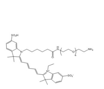 Cy5-聚乙二醇-氨基,NH2-PEG2K-CY5