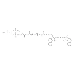 DSPE-PEG-CY5.5 磷脂化聚乙二醇Cy5.5