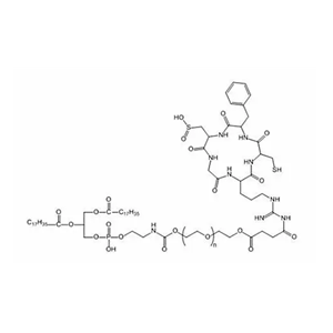 磷脂-聚乙二醇-靶向穿膜肽cRGD,DSPE-peg-crgd