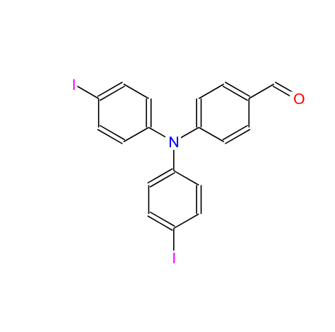4-[双(4-碘苯基)氨基]苯甲醛,4-(bis(4-iodophenyl)aMino)benzaldehyde