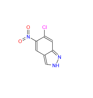 6-氯-5-硝基-2H-吲唑,6-Chloro-5-nitro-2H-indazole