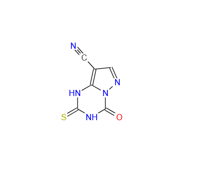 4-羟基-2-巯基-8-氰基吡唑[1,5-A][1,3,5]三嗪,4-Hydroxy-2-mercaptopyrazolo[1,5-a][1,3,5]triazine-8-carbonitrile