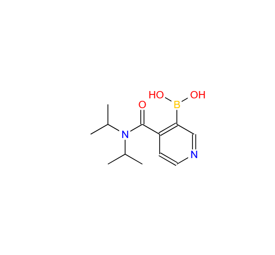4-二异丙酰氨基吡啶-3-硼酸,4-(Diisopropylcarbamoyl)pyridin-3-ylboronicacid