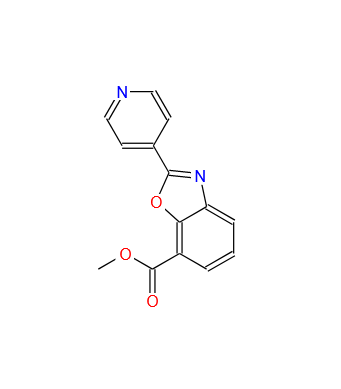 2-(4-吡啶基)苯并恶唑-7-羧酸甲酯,Methyl 2-(pyridin-4-yl)benzo[d]oxazole-7-carboxylate