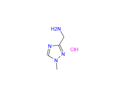 C-(1-METHYL-1H-1,2,4-TRIAZOL-3-YL)METHYLAMINE HYDROCHLORIDE,(1-methyl-1H-1,2,4-triazol-3-yl)methanamine hydrochloride